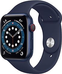 Apple Watch Series 6 44 mm Cassa in alluminio blu
