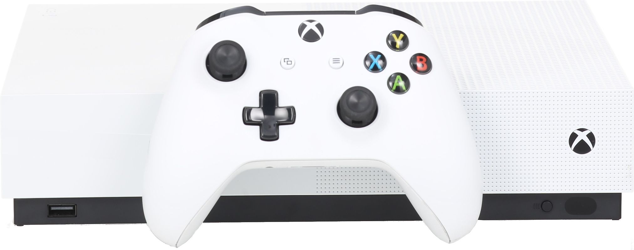 Rebuy Microsoft Xbox One S 1 TB [All-Digital editie incl. draadloze controller, zonder spel] wit aanbieding