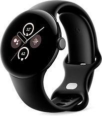 Google Pixel Watch 2 41 mm nero opaco con Cinturino Sportivo ossidiana [Wi-Fi + 4G]