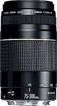Filter Canon EF 75-300mm F4.0-5.6 III 58mm (Cocok untuk Canon EF) Hitam