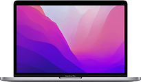 Apple MacBook Pro met Touch Bar en Touch ID 13.3 (True Tone Retina Display) 3.49 GHz M2 8 GB RAM 256 GB SSD [Mid 2022, Engelse toetsenbordindeling, QWERTY] spacegrijs - refurbished