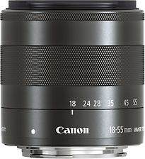 Image of Canon EF-M 18-55 mm F3.5-5.6 IS STM 52 mm filter (geschikt voor Canon EF-M) zwart (Refurbished)