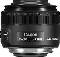 Canon EF-S 35 mm F2.8 IS STM Macro 49 mm Obiettivo...
