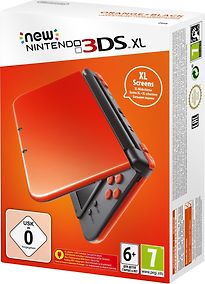 New Nintendo 3DS XL arancione nero