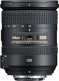 Nikon Objectif Af-S Dx Nikkor 18-200Mm F/3.5-5.6G Ed Vr Ii