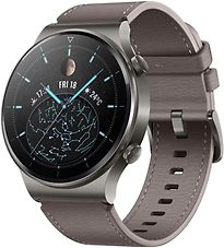 Huawei Watch GT 2 Pro 47 mm grigio con cinturino in pelle grigio