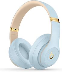 Casque Circumauriculaire Beats Studio3 Sans Fil Avec Réduction Du Bruit - Puce Apple W1 Pour Casques Et Écouteurs, Bluetooth Classe 1, Mode Réduction Active Du Bruit, 22 Heures D'Écoute - Bleu Cristal