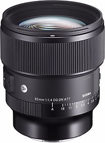 Objectif Hybride Sigma 85 Mm F/1,4 Dg Dn Art Pour Sony Fe Noir