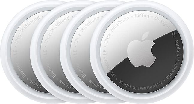 Apple AirTag [Confezione da 4] bianco