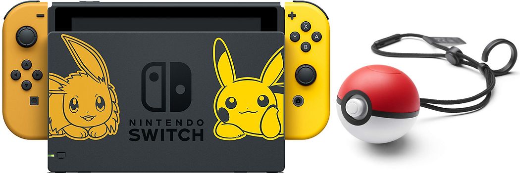 gå i stå konstruktion foretage Nintendo Switch Lite (Yellow) With Pokemon: Let's Go