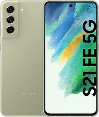 Image of Samsung Galaxy S21 FE 5G Dual SIM 256GB olijf (Refurbished)