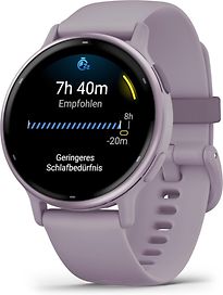 Image of Garmin Vivoactive 5 42 mm orchidee met een orchidee siliconen polsband (Refurbished)