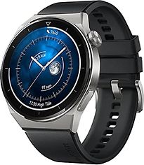 Huawei Watch GT 3 Pro 46mm titanio con con cinturino in fluoroelastomero nero