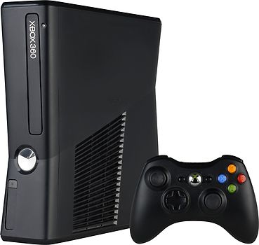 Achat reconditionné Microsoft Xbox 360 Small 120Go [incl. manette sans fil]  Noire Mate