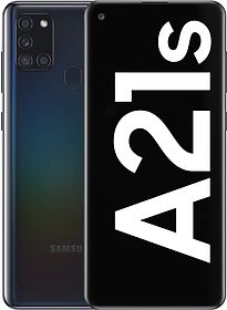 Image of Samsung Galaxy A21s Dual SIM 32GB zwart (Refurbished)