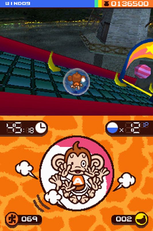 Monkey Ball Touch And Roll Super Monkey Ball: Touch Roll Nintendo