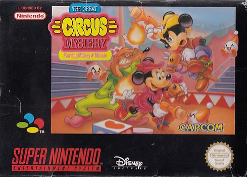 The Great Circus Mystery: Starring Mickey & Minnie Super Nintendo