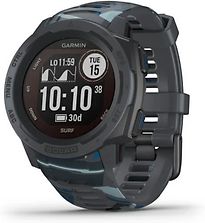 Garmin Instinct Solar 45 mm grijs met een siliconen polsband grijs [Surf Edition] - refurbished