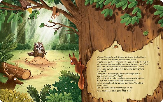 Vorlesegeschichte: Das Versteck im Wald