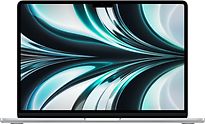 Image of Apple MacBook Air 13.6 (Liquid True Tone Retina Display) 3.49 GHz M2-Chip (10-Core GPU) 8GB RAM 512 GB SSD [Mid 2022] silber (Refurbished)
