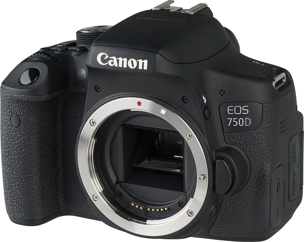 Rebuy Canon EOS 750D body zwart aanbieding