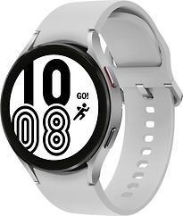 Samsung Galaxy Watch4 44 mm Cassa in Alluminio silver con Cinturino in Silicone silver [WiFi + 4G]