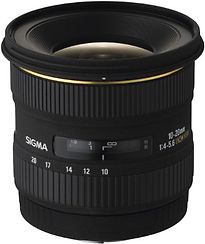 Sigma 10-20 Mm F4.0-5.6 Dc Ex Hsm 77 Mm Objectif (Adapt� À Nikon F) Noir