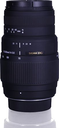 Sigma 70-300 mm F4.0-5.6 DG Macro 58 mm filter (geschikt voor Nikon F) zwart
