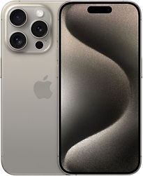 Image of Apple iPhone 15 Pro 256GB naturel titanium (Refurbished)