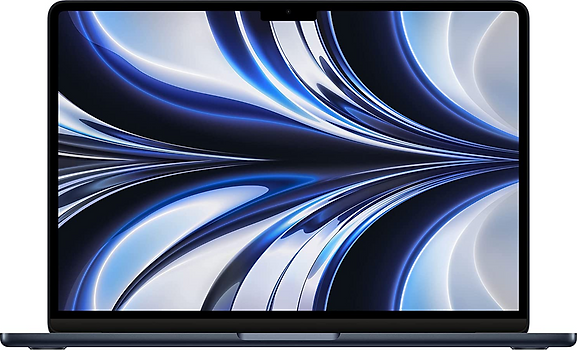 Apple MacBook Air MacBookAir Ordinateur portable 34,5 cm (13.6") Apple M 8 Go 256 Go SSD Wi-Fi 6 (802.11ax) macOS Monterey Bleu