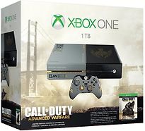 Image of Microsoft Xbox One grijs 1TB [Special Call of Duty Edition incl. draadloze controller, zonder spel] zwartzilver (Refurbished)