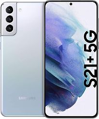 Image of Samsung Galaxy S21 Plus 5G Dual SIM 128GB zilver (Refurbished)
