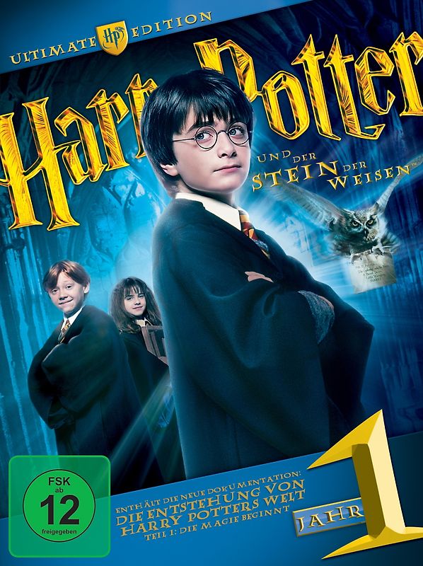 Harry Potter und der Stein der Weisen (Ultimate Edition, 4 Discs) DVD