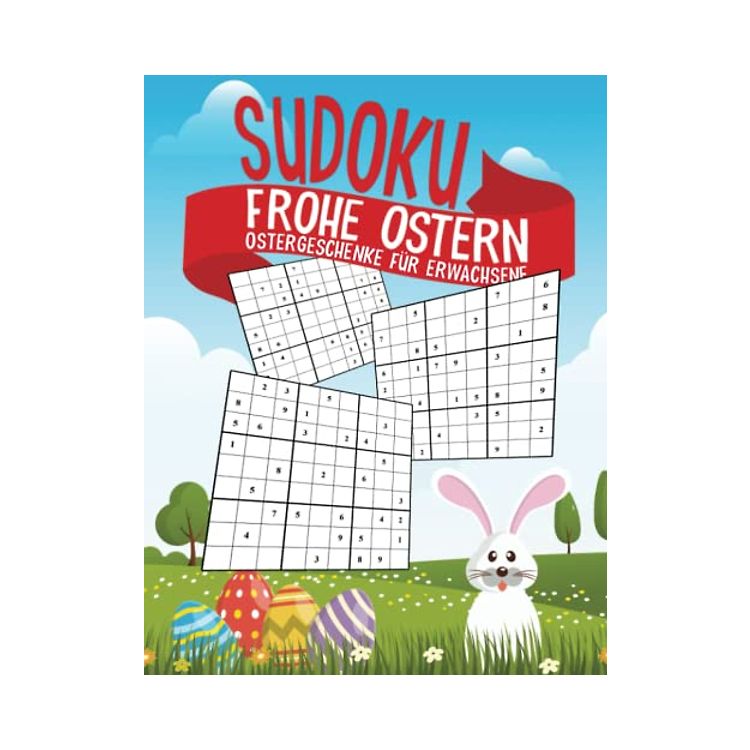  Frohe Ostern - Sudoku Ostergeschenke für Erwachsene: 192 Rätsel Von 