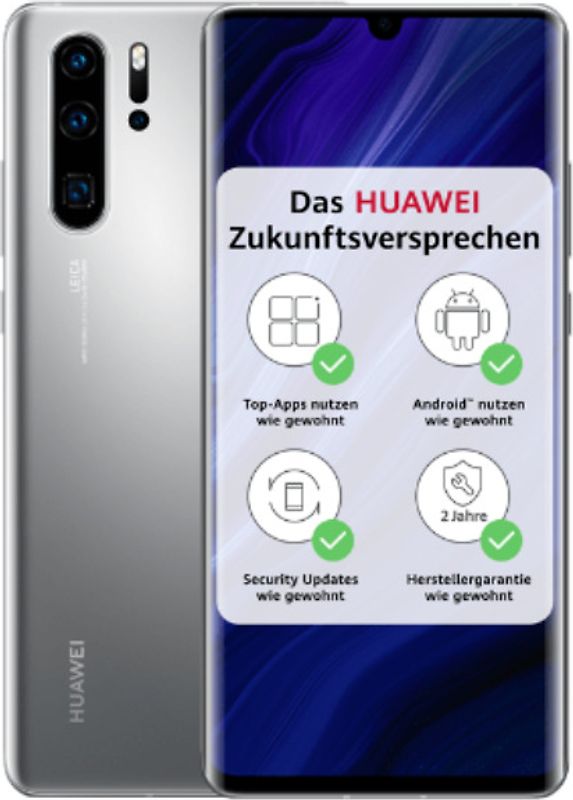 Rebuy Huawei P30 Pro Dual SIM 256GB [Nieuwe editie] zilver aanbieding