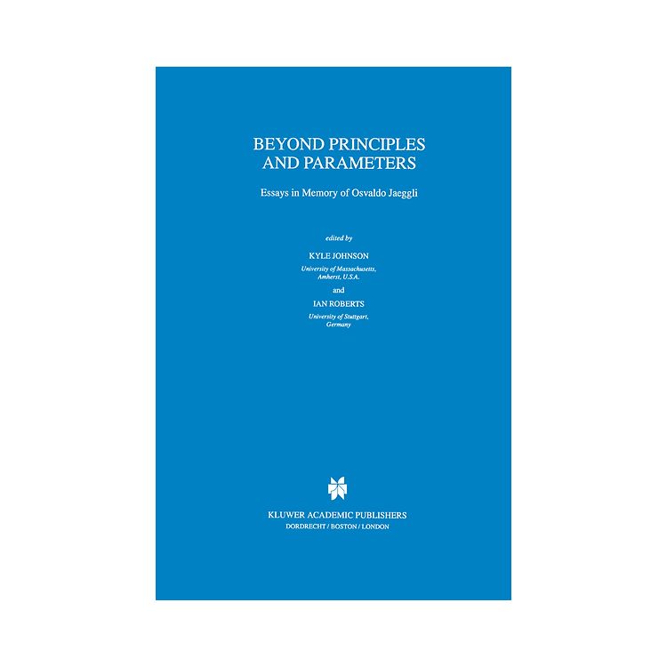 Beyond Principles and Parameters gebraucht kaufen