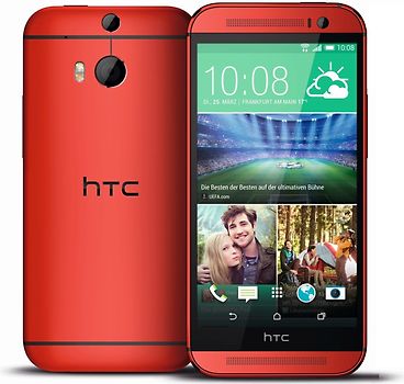 pindas metaal gemeenschap Refurbished HTC One (M8) 16GB rood kopen | rebuy