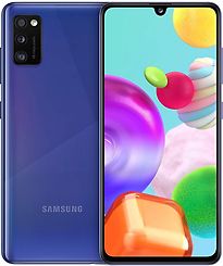 Image of Samsung Galaxy A41 Dual SIM 64GB blauw (Refurbished)