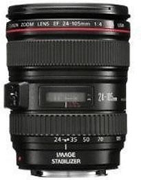 Canon EF 24-105 mm F4.0 IS L USM 77 mm Obiettivo (compatible con Canon EF) nero