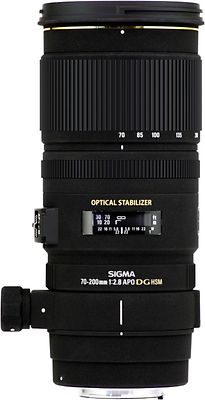 Image of Sigma 70-200 mm F2.8 APO DG EX HSM OS 77 mm filter (geschikt voor Nikon F) zwart (Refurbished)