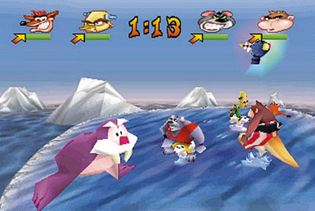 Crash Bash Platinum PlayStation 1