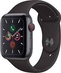 Apple Watch Series 5 44 mm [wi-fi + Cellular] Alluminio Grigio Siderale (Ricondizionato)