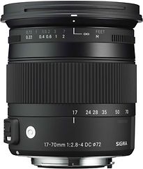Image of Sigma C 17-70 mm F2.8-4.0 DC HSM OS Macro 72 mm filter (geschikt voor Canon EF) zwart (Refurbished)