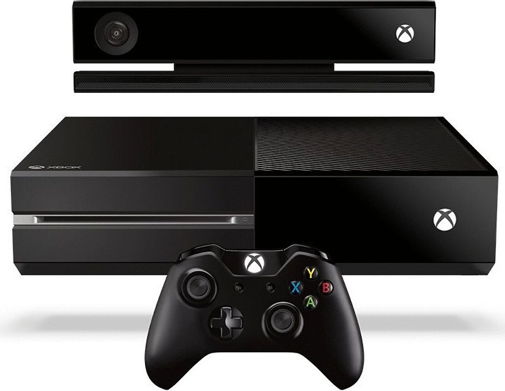 Rebuy Microsoft Xbox One 500 GB [incl. Kinect Sensor en draadloze controller met "Day One"-reliëf] zwart aanbieding