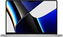 Image of Apple MacBook Pro met Touch ID 14.2 (Liquid Retina XDR Display) 3.2 GHz M1 Pro Chip (10-Core CPU, 16-Core GPU) 16 GB RAM 1 TB SSD [Late 2021, Duitse toetsenbordindeling, QWERTZ] zilver (Refurbished)