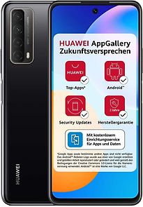 Image of Huawei P smart 2021 Dual SIM 128GB zwart (Refurbished)