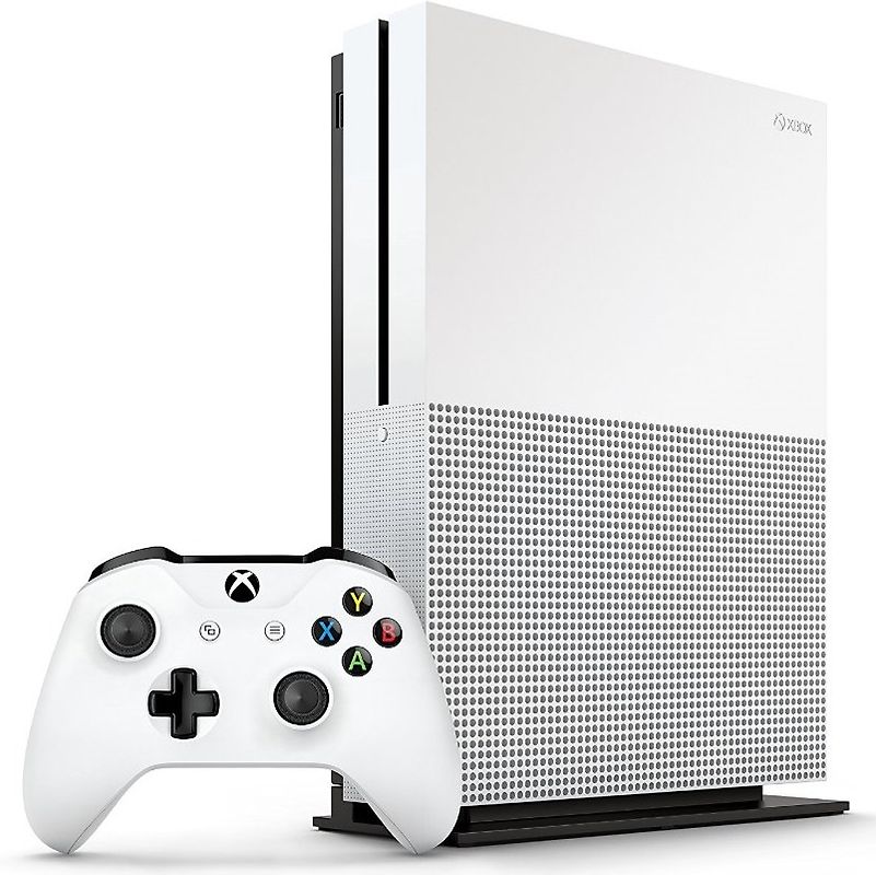 Rebuy Xbox One S 2TB [incl. draadloze controller, verticale standaard] wit aanbieding