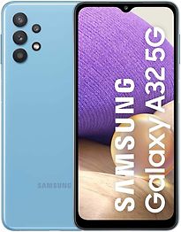 Image of Samsung Galaxy A32 5G 64GB Dual SIM blauw (Refurbished)