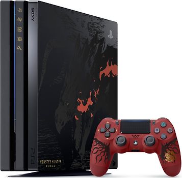 Sony PlayStation 4 pro 1 TB [Monster Hunter: World Edition inkl 