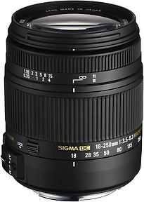 Sigma 18-250 mm F3.5-6.3 DC HSM Macro 62 mm